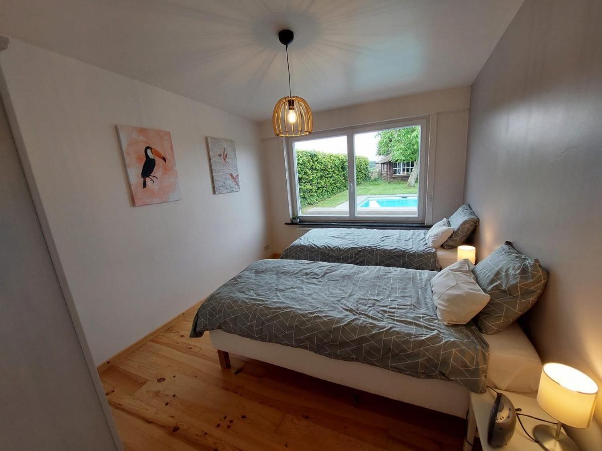 Vakantiewoning Met Permanent Verwarmd Zwembad En Sauna Koekelare Εξωτερικό φωτογραφία